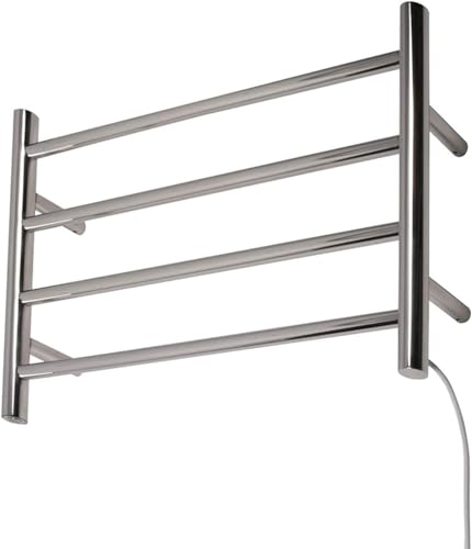 Calentador de Toallas de Pared de Acero Inoxidable 304, toallero eléctrico, radiador de baño de 600 W x 420 H
