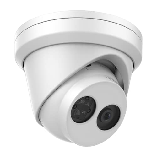 [Upgrade] 4MP Outdoor PoE Turret IP Camera with Human/Vehicle Detection, OEM DS-2CD2343G2-I 2.8mm, IP67 Waterproof, EXIR 98ft Night Vision, 256GB Micro SD Storage, HS-ET04G2-I