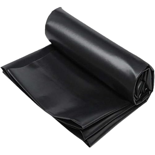 Revêtement de bassin en polyéthylène noir membrane imperméable 5x6m
