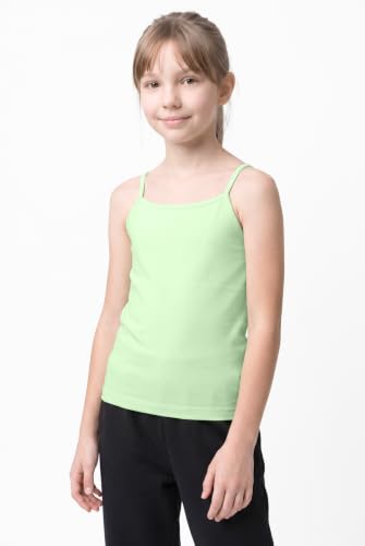 Image of Kurve Girl's Sleeveless Tank Top - Stretch Undershirts Cami Camisole, UV Protective Fabric, Rated UPF 50+ (Made in USA)