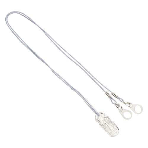 VILLCASE 1 Conjunto de Presilha para Aparelhos Auditivos Suporte Bte Corda Anti-Perda Portátil Corda