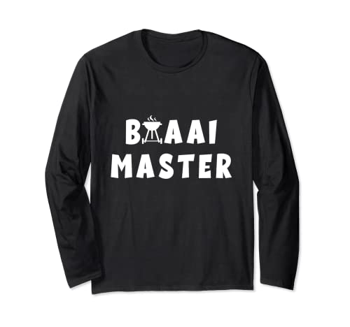 Braai Master for South African Braai Experts Long Sleeve T-Shirt