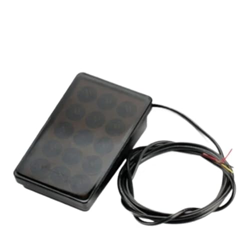 Feu stop LED stroboscope arrière 12V style F1 avec 15 lampes de sécurité clignotantes pour voiture
