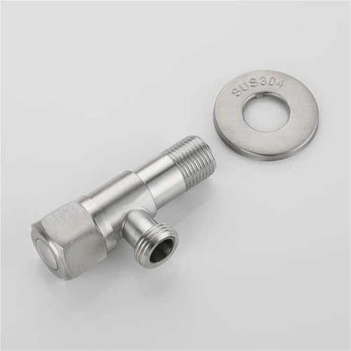 Robinet d'angle anti-corrosion en acier avec vanne d'arrêt étanche G1/2 - 3