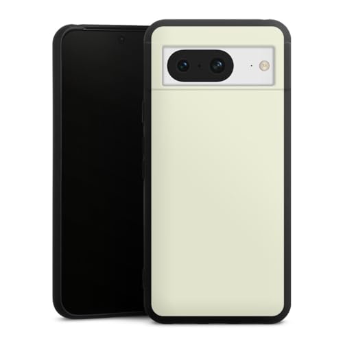 Coque Google Pixel 8 silicone souple vert clair pour éviter les rayures