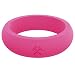 Qalo Women's Pick Axe Quality Q2X Silicone Ring, Pink, Size 6