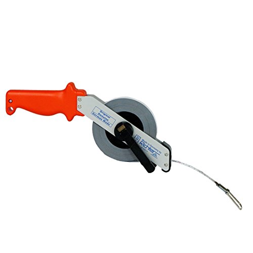 Preisvergleich Produktbild Bandmass 50 m Stahl, Alu-Rahmen