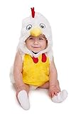Kewlent Easter Thanksgiving Infant Chicken Costumes Baby Rooster Costume For Girls And Boys (Yellow,6-12 Months)