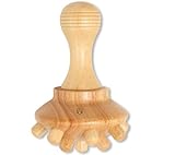 Champiñon Maderoterapia 15x10CM - Maderoterapia Corporal - Masajeador Anticelulitico y Masajeador Muscular - Tonifica y Reafirma la Piel