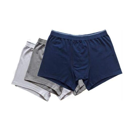 Kit 3 Cueca Box Boxer Plus Adulto Cores Lisas Cotton Algodão (G1)