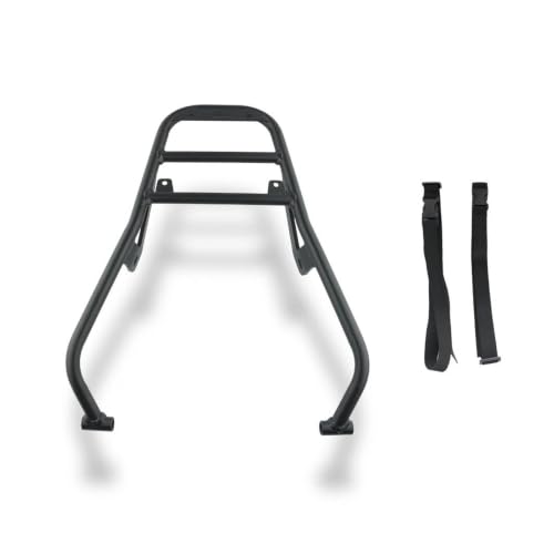 Porte-bagages arrière Royal Enfield Guerrilla 450 en acier renforcé noir