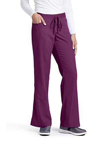 BARCO Grey's Anatomy Women's Riley Pant, Easy Care Medical Scrub Pant w/ 5 Pockets & Flared Leg