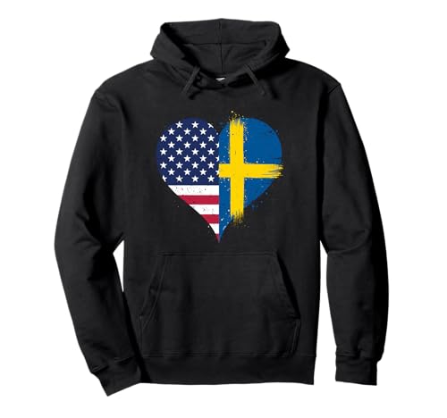�ւ荂���X�E�F�[�f���n�A�����J�l��\���N�[���ȃ��B���e�[�W USA �X�E�F�[�f������ USA Sweden Flag �p�[�J�[