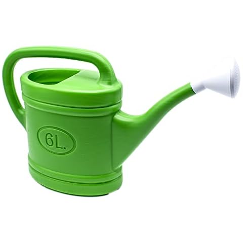 CABLEPELADO Regadera de plástico Verde con Cabezal Efecto Lluvia Cover