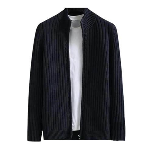 Gilet zippé homme contre le froid col montant ajustable en maille
