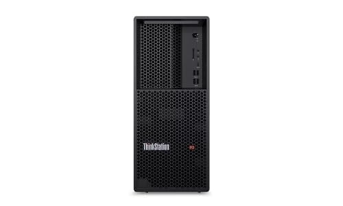 Image of Lenovo ThinkStation P3 Tower Gen 2 Workstation with Intel Core Ultra 9 285 vPro Processor, NVIDIA RTX A1000 Graphics, 32GB DDR5 Memory,1TB SSD, 2X DisplayPort, GbE RJ-45, Wi-Fi 7, and Windows 11 Pro