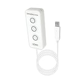 Bewinner 3 Programmierbare Tastatur der Taste, USB -Makro -Tastatur mit Einem Handel mit Benutzerdefinierten Verknüpfungen für Spiele, Büro, Barrierefreiheit Kopieren (HK33UW Weiß)