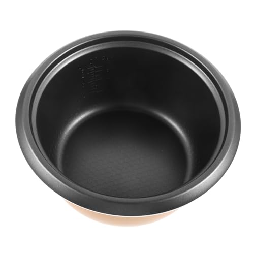 Cabilock Revestimiento de olla arrocera ollas eléctricas para cocinar transatlántico sartenes antiadherentes sartén antiadherente olla interior de la olla arrocera olla interior universal