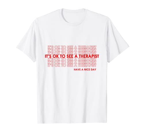 Mental Health Awareness Self Care Its Ok To See A Therapist Camiseta