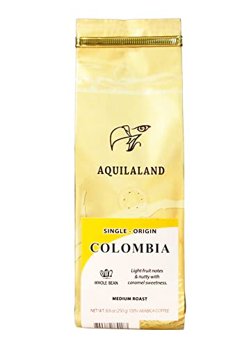 Aquilaland Single Origin Colombia Huila Supremo 8.8 Ounce miniatura 1