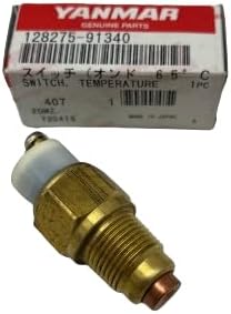 Yanmar 128275-91340 Switch Thermostat 65 °C Temperature Alarm Genuine OEM Fits 3HM All GM Series