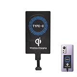 【Design ultra-fin et flexible】 : Ce récepteur Qi USB-C ne mesure que 1,3 mm d'épaisseur et est extrêmement léger, ce qui le rend portable et facile à installer, même avec une coque de protection. Son design fin n'altère ni l'apparence ni la prise en main de votre smartphone.