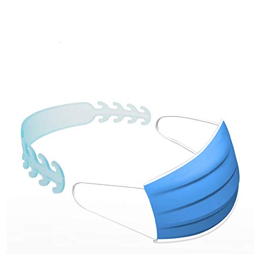 Image of KitaNo reusable silicon Mask Band for reduced pressure on Earloop- Multicolor (Pack of Two Boxes- 20pcs)