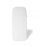 Casas BCN ® - Universal-Spannbettlaken für Kinderwagen, 74 x 32 cm, Baumwolle, extra weich, Grün (Green Vichy)