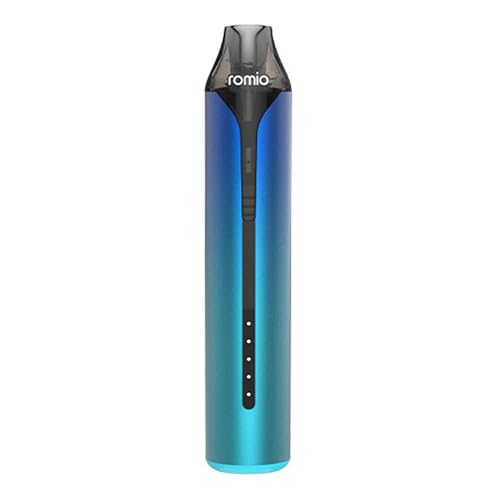 R3Loaded Romio Aster Pod Kit, 500mah Built-In Battery, Sleek And Compact Design, Type-C Charging Port, Smooth And Flavourful, Anti-Leak Design, 2ml Cartridge No Nicotine, (Arctic Night)