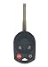 New Uncut 4 Button Replacement For Ford Focus Keyless Remote Key