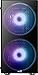 immagine 2Aerocool PYTHON - Custodia per PC ATX, vetro temperato, 2 ventole RGB 200mm
