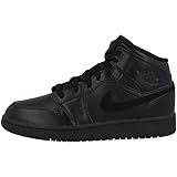 Nike 554725 Niños Zapatos de Baloncesto, Negro (Black/Black/Black 090), 39 EU