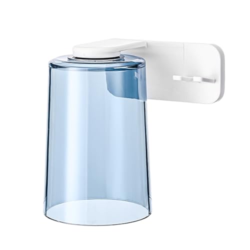 Zahoken Vasos para Baño - Soporte Magnético Adhesivo para Cepillos De Dientes,Vaso de Enjuague Bucal y Estante de Almacenamiento | para Ducha Baño Apartamento Residencia Oficina Hotel