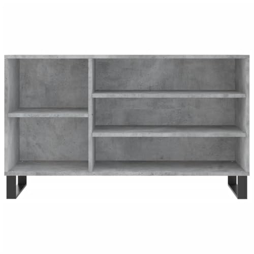 Armoire à chaussures gain de place avec 5 compartiments gris