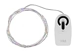 Sirius Home knirke Light Decoration Chain intérieur 80lamp (s) LED Argent, Transparent – éclairage décoratif (80 Lamp (s), LED, 1,35 W, Light Decoration Chain, Argent, Transparent, 3 m)