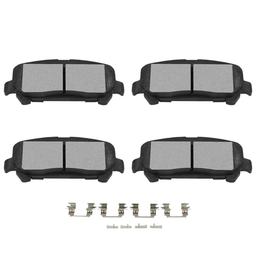 Image of SCITOO D1806-9041 Disc Brake Pads Sets Rear Ceramic Brake Pads w /Hardware