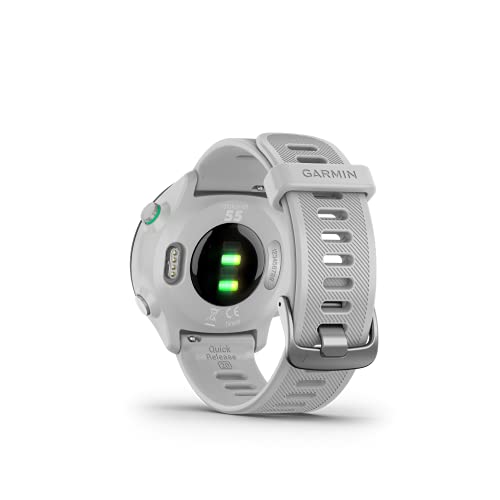 undefined Garmin Forerunner 55, GPS Running Watch with Daily Suggested Workouts, Up to 2 Weeks of Battery Life, White の商品画像 2