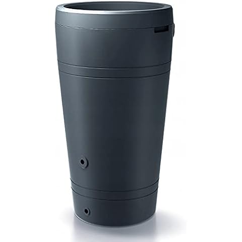 Regenwassertonne Regentonne Regenbehälter Regentank Regenfass Amphore 230L Cover