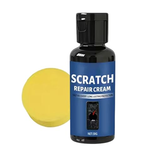 Removedor de arañazos de pantalla, limpiador de pulido de reparación, removedor de arañazos de lente de 30 g para lentes, para teléfono celular, reloj, gafas de sol, cámara, tablet, laptop, espejo