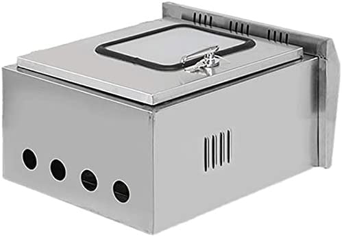 Caja de conexiones eléctrica Caja De Conexiones Eléctricas For Exteriores/interiores, Caja De Acero Inoxidable Resistente Al Agua Y Al Polvo Con Puertas Dobles, Gabinete De Distribución De Energía Con