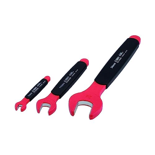 Laser 8558 Insulated Open Ended Spanner Set 18pc, Multi - Image 2