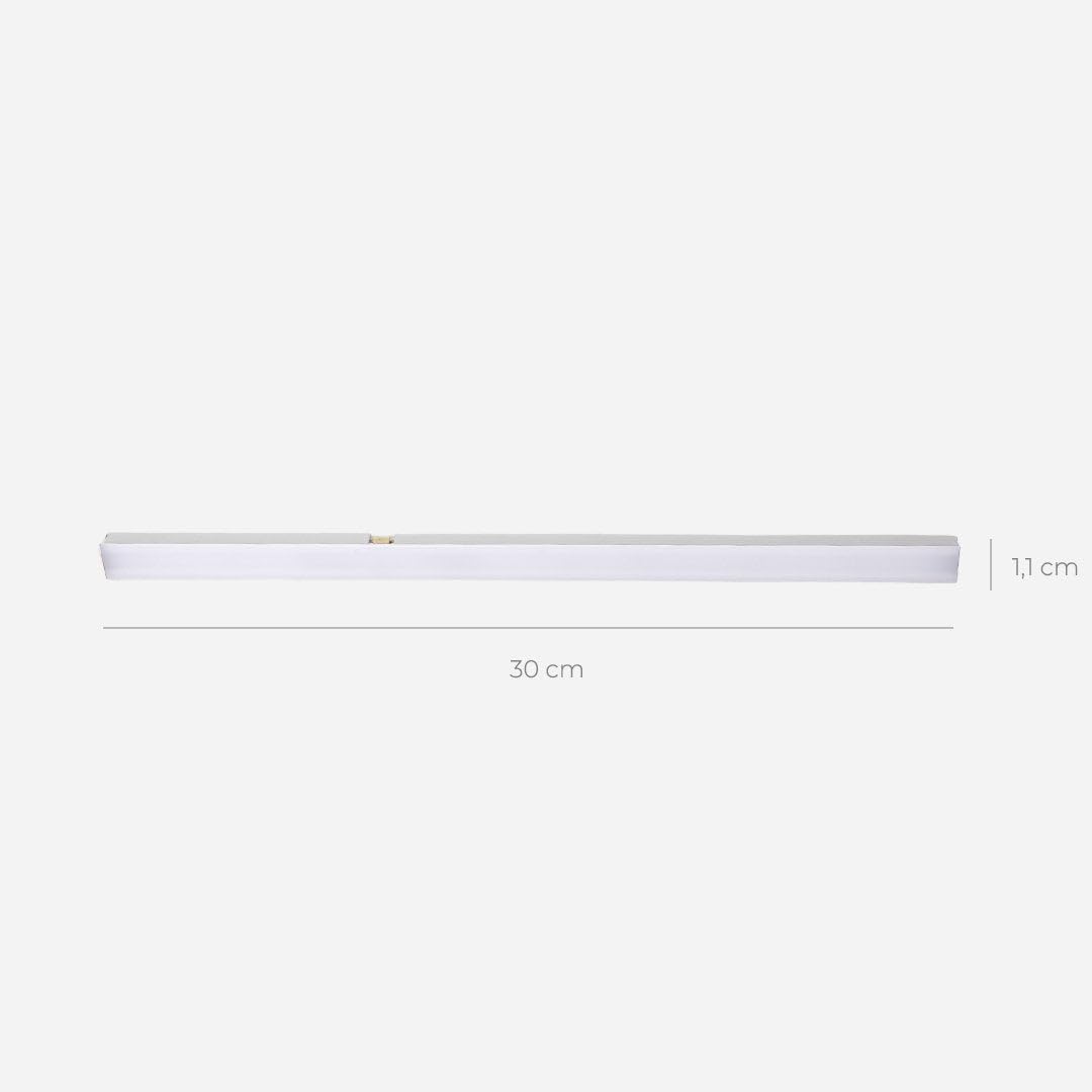 NEONA ARCA 7 LED Stehlampe mit Click & Connect-System, Modulare Stehleuchte 160 cm mit 3x 360° Spot & Beam, Warmweiß 2700K Wohnzimmer Leseleuchte (Weiß)