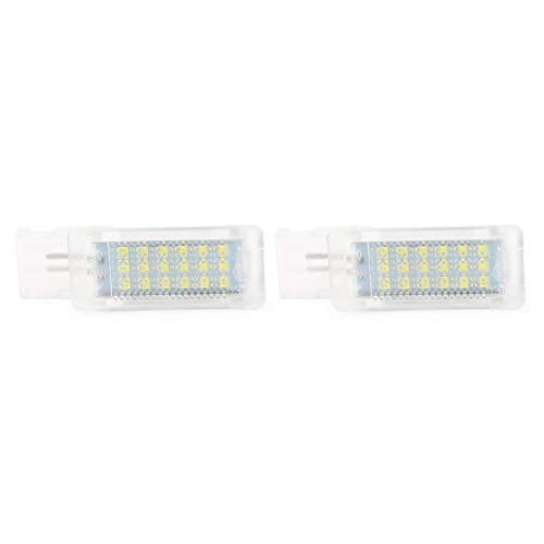 CNxinn10 2PCS Car LED Side Door Courtesy Welcome Light Lamp Assembly For GOLF 5 / Golf6 2009~2013 / for Jetta 2006~2008 / Fabia III 3 NJ3, White Light