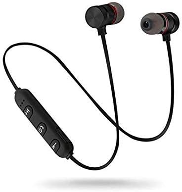 SBA999 A015 Light Weight Magnetic Bluetooth Headset Earphone & Calling Function Support for All Smartphone (Assorted Colour)