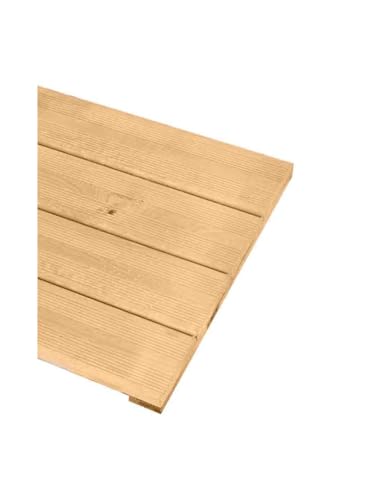 Miniatura 7 de Jardin202 - Tarima De Madera De Pino Baldosa De Madera Para Exterior Y Ducha Protección Autoclave Nivel 3 100x100cm 32mm 1 Unidad