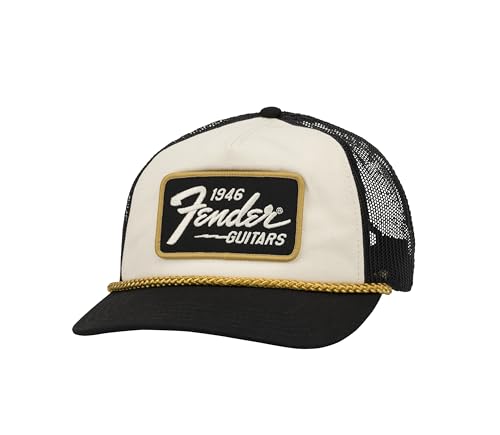 Fender 1946 Gold Braid Hat, Cream and Black - image 2