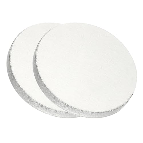 PATIKIL 2 1060A~V[gƃv[g Dia.50mm / 1.97mm1/5"i6Q[WjA~jE^fBXNX^sO󔒃X NteBOƊEp Vo[g[