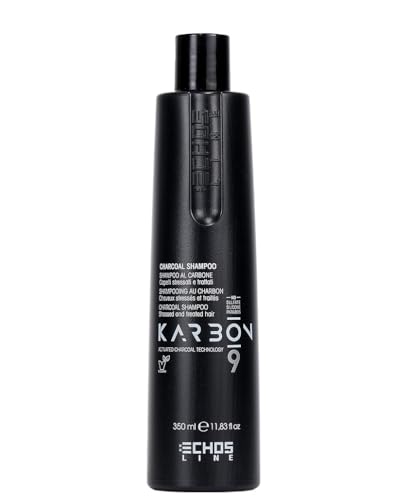ECHOSLINE Champú Carbon.9 con carbón activado de Sunside 350 ml
