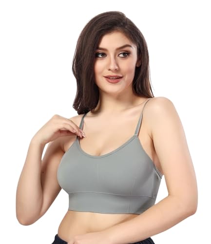 Image of Fabme Women's Seamless, Low Back, Cami-Bra