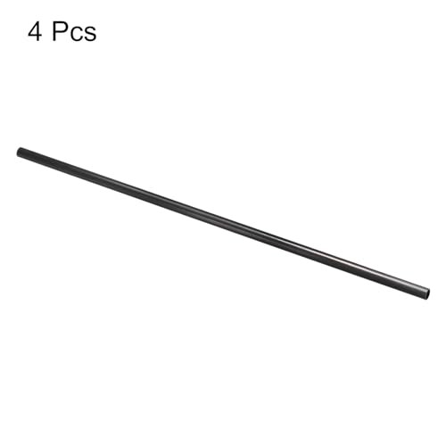QUARKZMAN 4 Stück Kohlefaserrohr 6 x 8 x 420mm Pultrudierte Kohlefaserrohre für RC-Flugzeug Drachenflügel Quadcopter-Arm